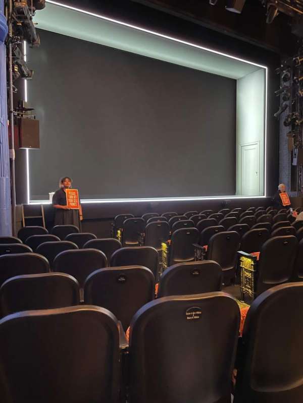 Hayes Theater, section: Orchestra L, row: K, seat: 7