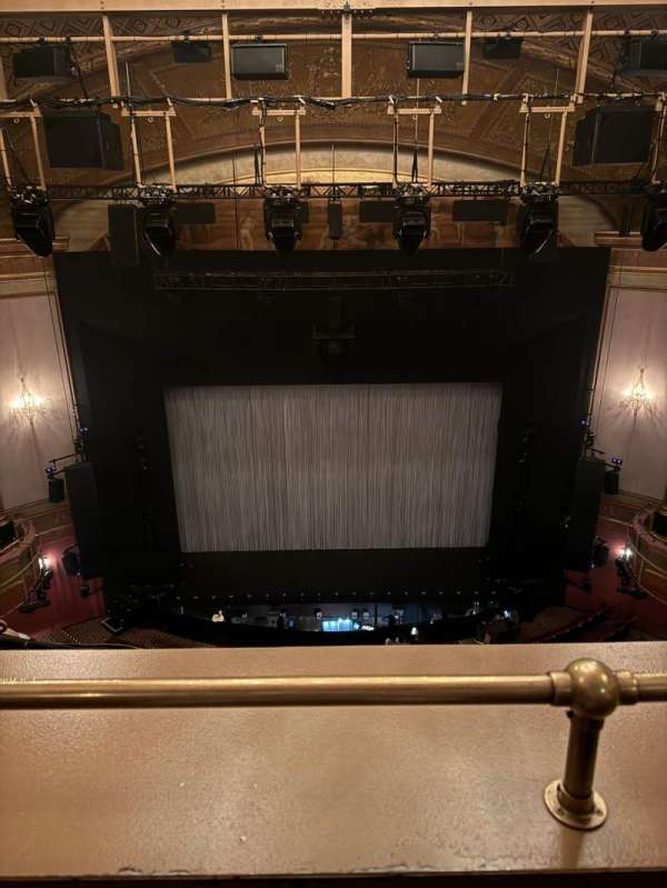 St. James Theatre, section: Balcony C, row: A, seat: 108