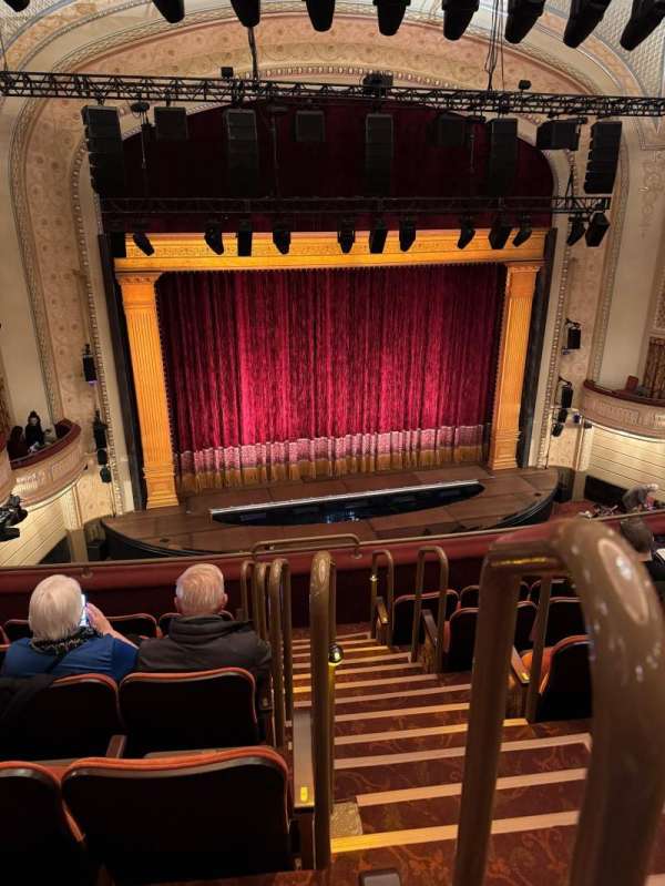 Majestic Theatre, section: Front Mezzanine L, row: F, seat: 1