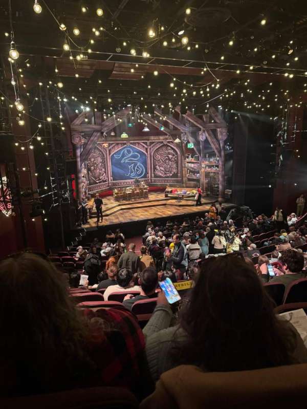 Stage 42, section: Orchestra L, row: S, seat: 12