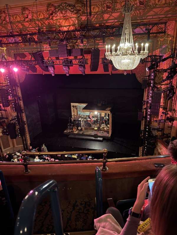 Longacre Theatre, section: Balcony R, row: C, seat: 1