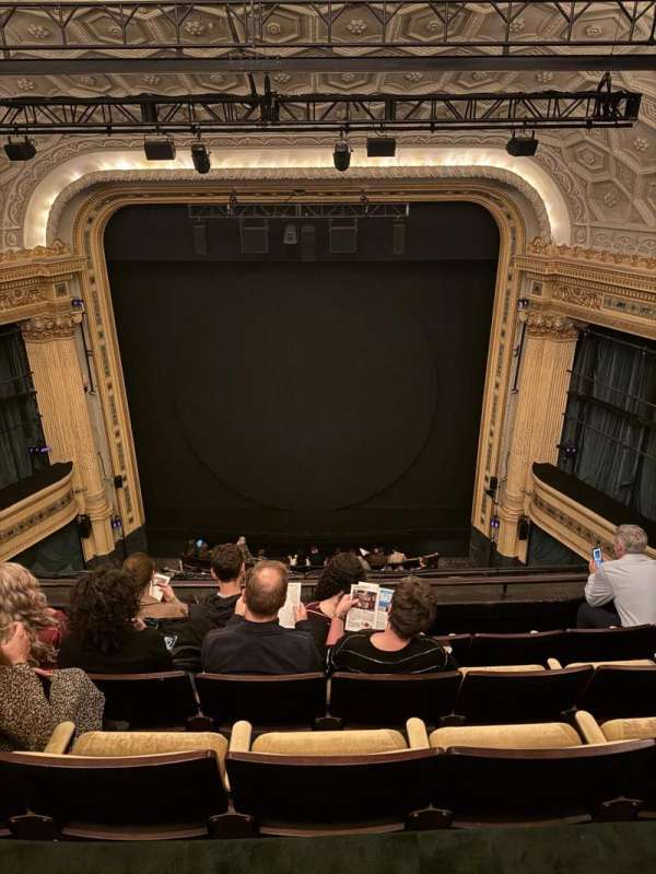 Hudson Theatre, section: Balcony C, row: E, seat: 111