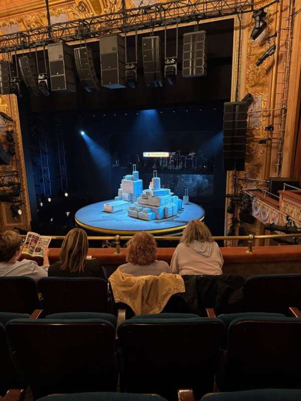 Longacre Theatre, section: Mezzanine R, row: D, seat: 9