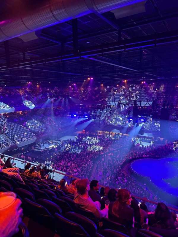 Ziggo Dome, section: 202, row: 9, seat: 45