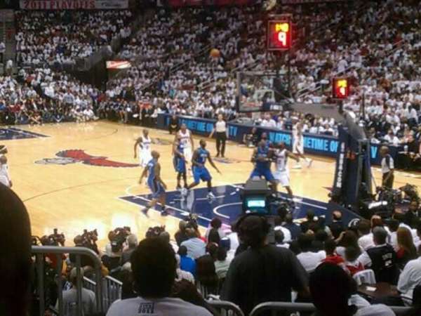 State Farm Arena, section: 103, row: F, seat: 9
