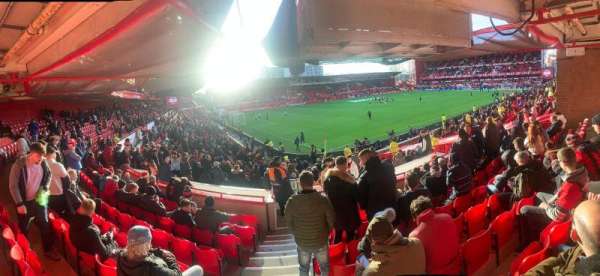 City Ground, section: W1, row: X, seat: 24