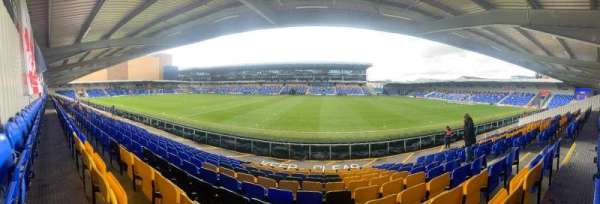 Cherry Red Records Stadium, section: 122, row: K, seat: 7