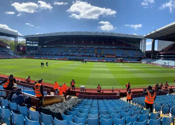 Villa Park, section: Q3, row: P, seat: 69
