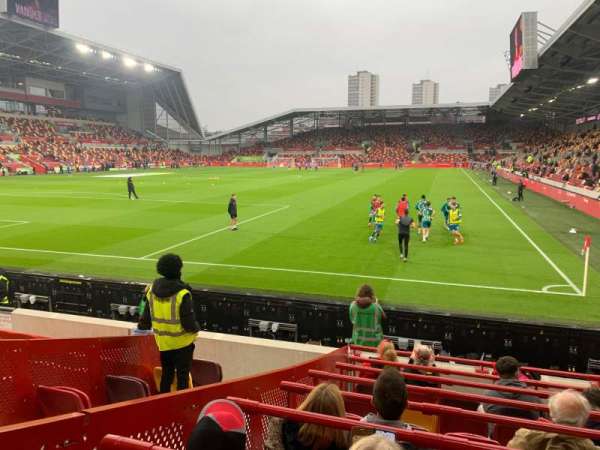 Gtech Community Stadium, section: E116, row: 8, seat: 399