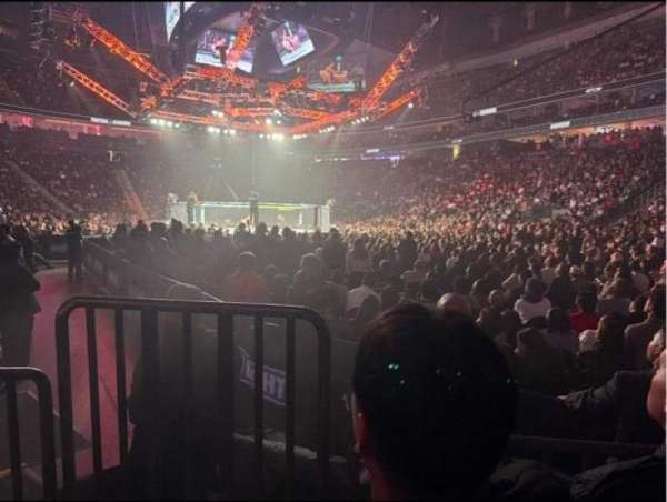 T-Mobile Arena, section: 19, row: 8, seat: 1