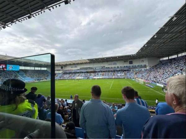 Coventry Building Society Arena, section: 23, row: V, seat: 23