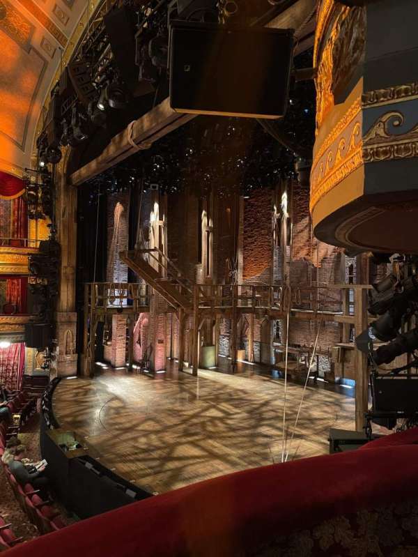 Richard Rodgers Theatre, section: Box D, row: 1, seat: 2