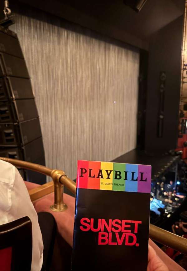 St. James Theatre, section: Box B, row: 1, seat: 4