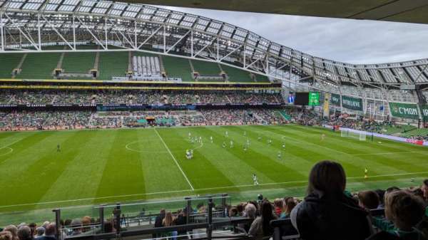 Aviva Stadium, section: 306, row: G, seat: 15
