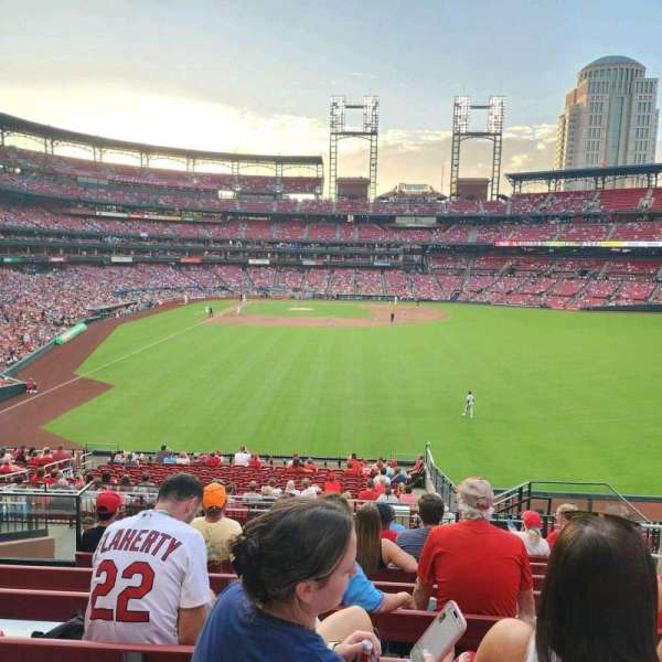 Busch Stadium, section: 111, row: 29, seat: 20