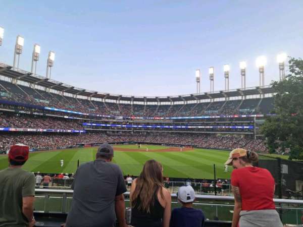 Progressive Field, section: District Ticket