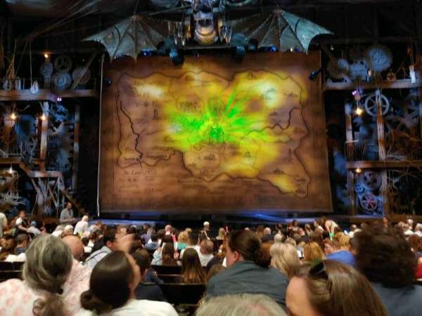 Gershwin Theatre, section: Orchestra C, row: K, seat: 112