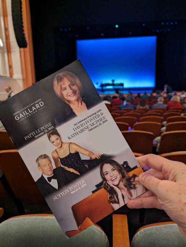 Charleston Gaillard Center, section: ORCH, row: L, seat: 108