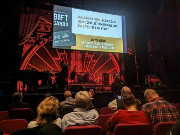 The Charleston Music Hall, section: Pit B, row: 4, seat: 4