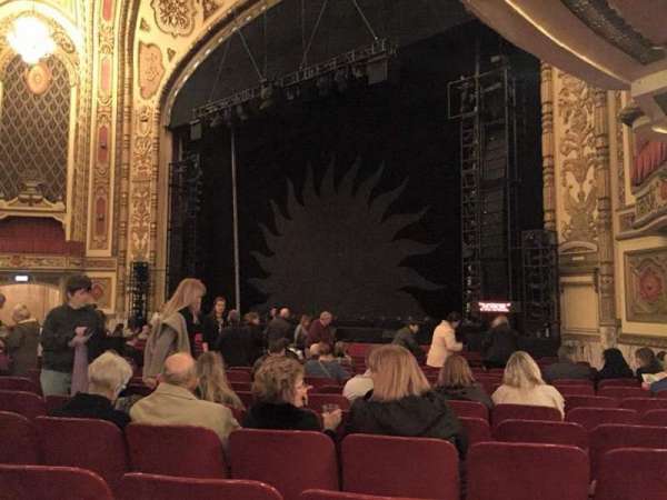 Cadillac Palace Theater, section: Orchestra R, row: P, seat: 30