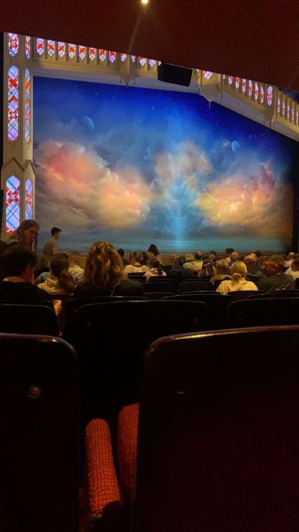 Prince of Wales Theatre, section: Stalls, row: M, seat: 40