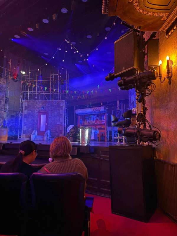 Comedy Theatre, section: Stalls, row: E, seat: 37