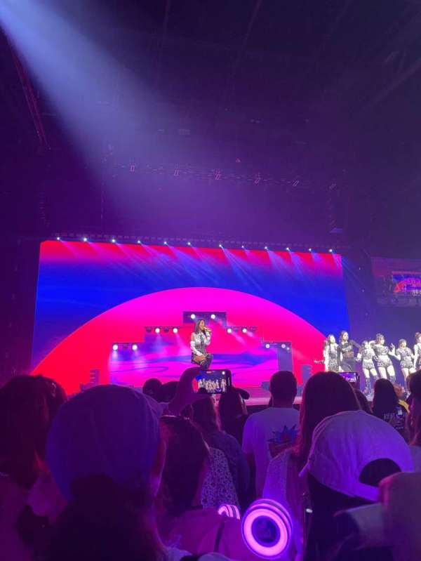 The O2, London, section: Floor B1, row: F, seat: 12