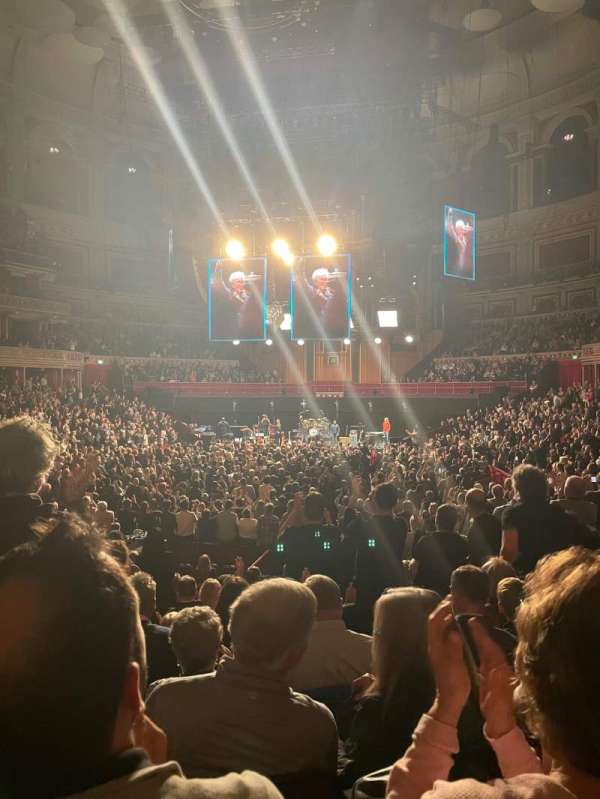 Royal Albert Hall, section: Stalls k, row: 11, seat: 98
