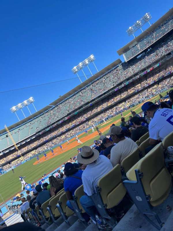 Dodger Stadium, section: 39FD, row: M, seat: 1