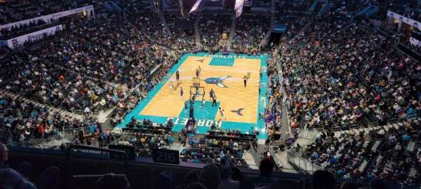 Spectrum Center, section: 216, row: B, seat: 9