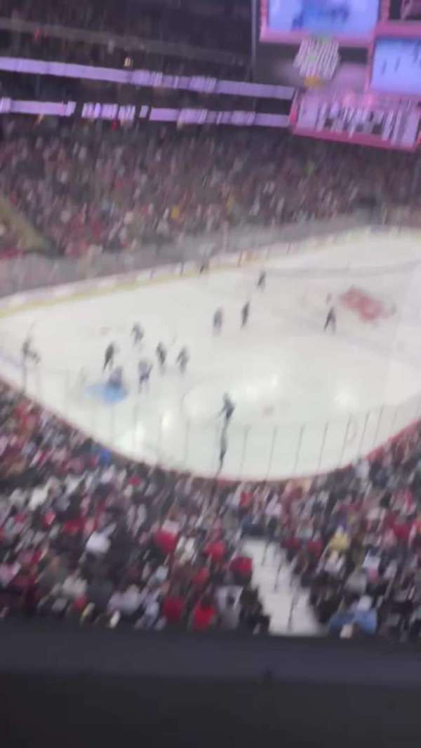 Prudential Center, section: 106, row: 1, seat: 6