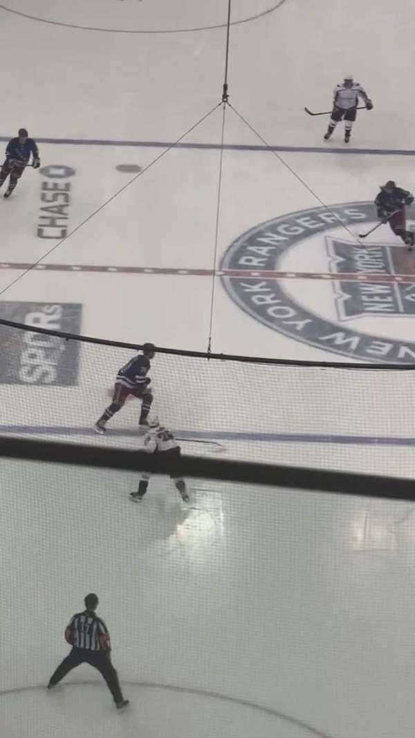 Madison Square Garden, section: 319, row: 2, seat: 22