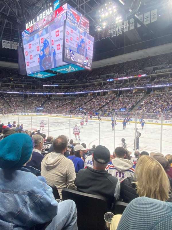 Ball Arena, section: 120, row: 9, seat: 12