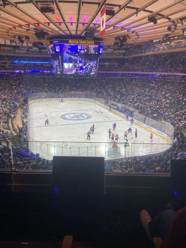 Madison Square Garden, section: 203, row: 2, seat: 8