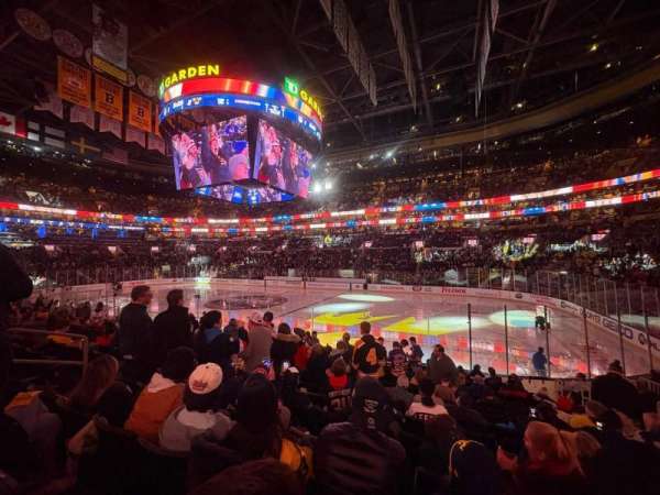 TD Garden, section: 10, row: 14, seat: 14
