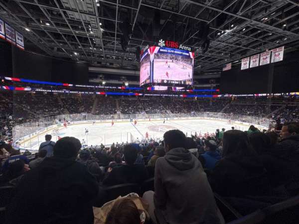 UBS Arena, section: 105, row: 22, seat: 15