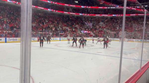Lenovo Center, section: 107, row: B, seat: 1