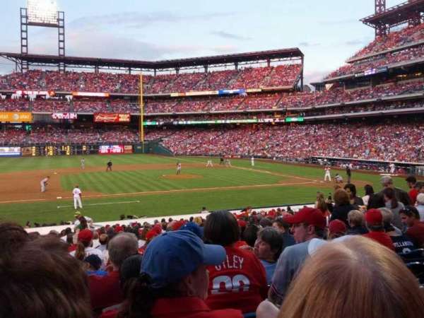 Citizens Bank Park, section: 131, row: 23, seat: 14