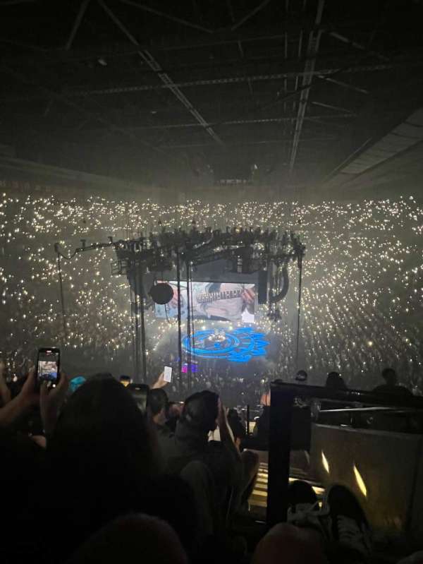 Moda Center, section: 309, row: H, seat: 3