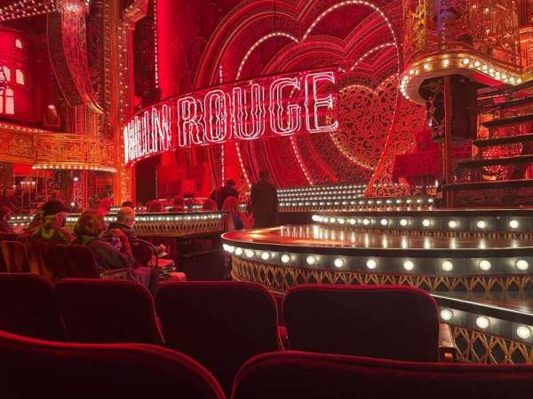 Al Hirschfeld Theatre, section: Orchestra R, row: G, seat: 12