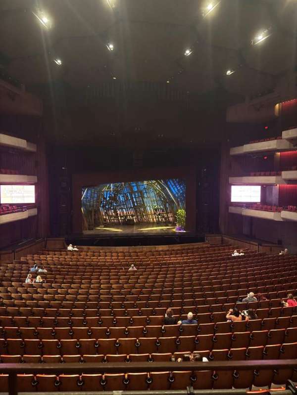 Carol Morsani Hall at the Straz, section: Mezzanine 3, row: A, seat: 115