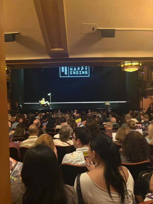 Belasco Theatre, section: SRO, row: SR, seat: 107