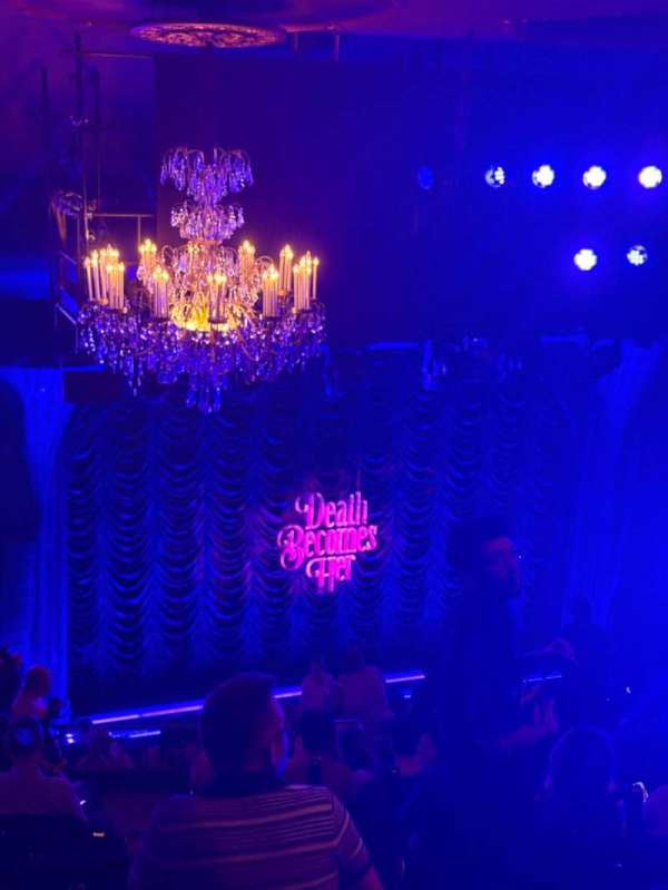 Lunt-Fontanne Theatre, section: Rear Mezzanine L, row: M, seat: 5
