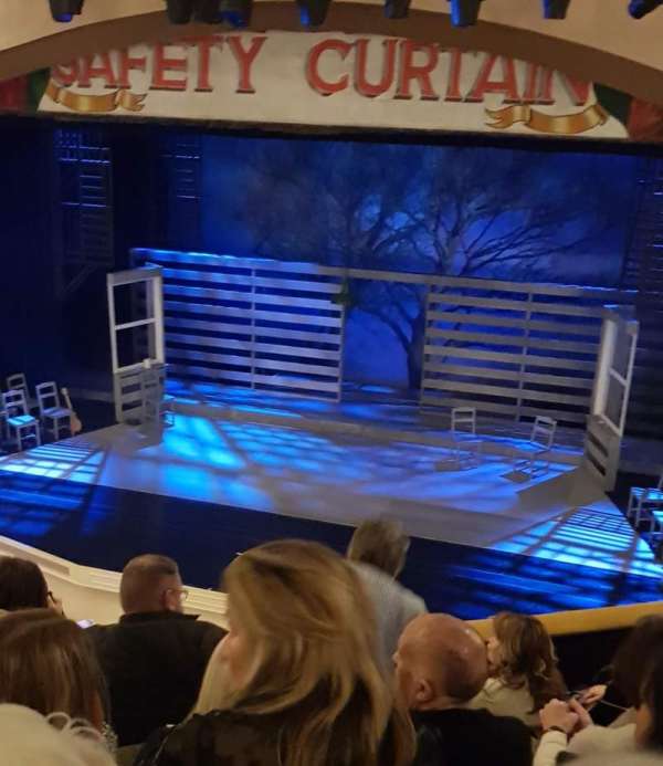 Pavilion Theatre, Glasgow, section: Circle, row: F, seat: 14