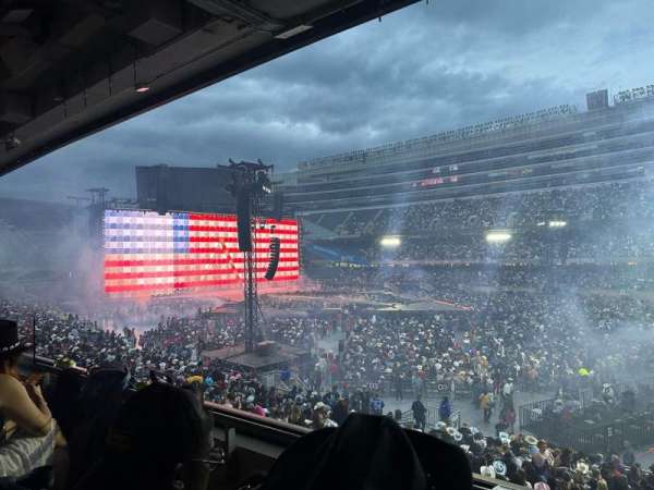 Soldier Field, section: 233, row: 2, seat: 7
