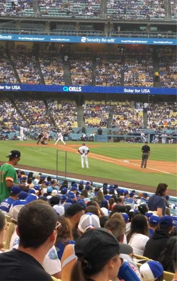 Dodger Stadium, section: 46FD, row: S, seat: 6