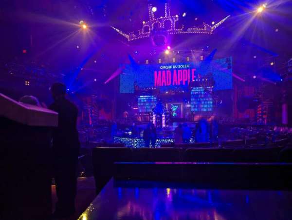 New York-New York Theater, section: 203, row: H, seat: 7