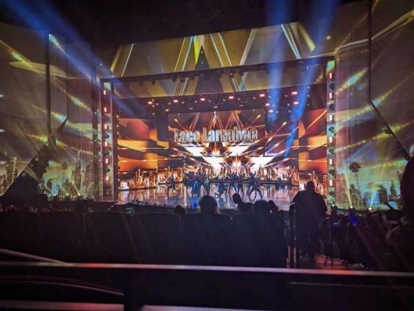 Luxor theater, section: 204, row: BB, seat: 2