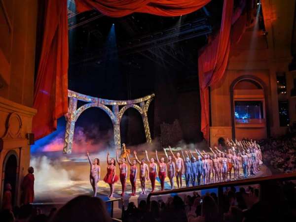 O Theatre, section: 101, row: H, seat: 1