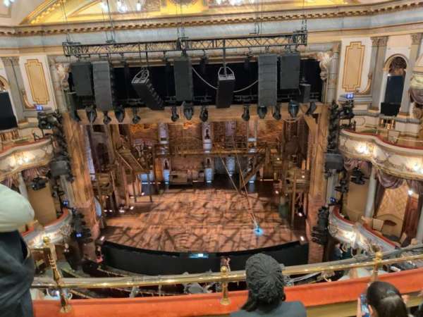 Victoria Palace Theatre, section: Grand Circle, row: C, seat: 18